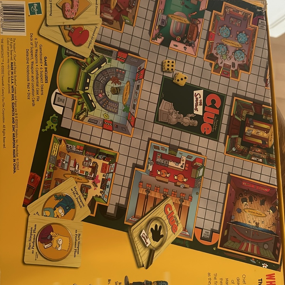 Simpsons clue second edition. Complete with all the pieces. - Picture 3 of 6